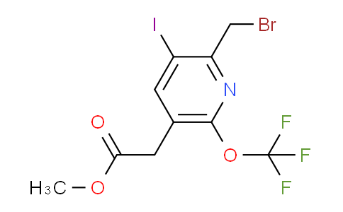 AM154046 | 1804354-22-0 | Methyl 2-(bromomethyl)-3-iodo-6-(trifluoromethoxy)pyridine-5-acetate