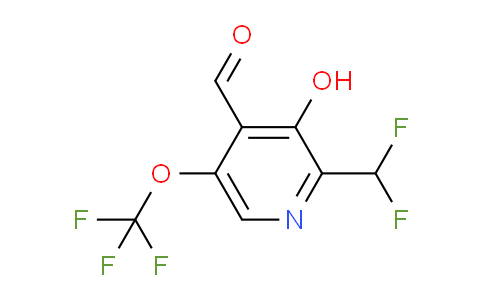 AM154054 | 1804725-68-5 | 2-(Difluoromethyl)-3-hydroxy-5-(trifluoromethoxy)pyridine-4-carboxaldehyde