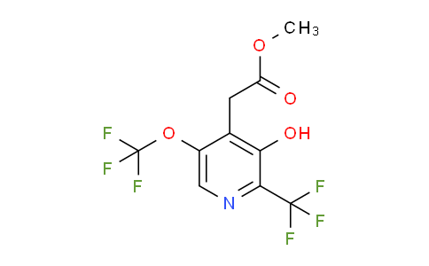 AM154055 | 1806192-05-1 | Methyl 3-hydroxy-5-(trifluoromethoxy)-2-(trifluoromethyl)pyridine-4-acetate