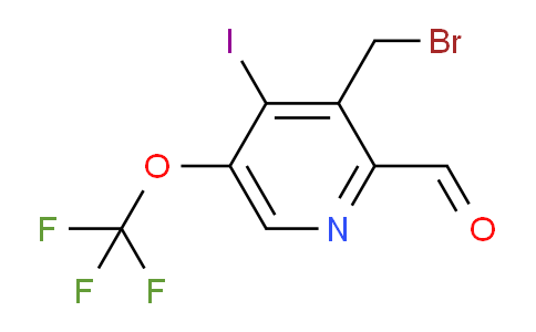 AM154059 | 1804627-93-7 | 3-(Bromomethyl)-4-iodo-5-(trifluoromethoxy)pyridine-2-carboxaldehyde