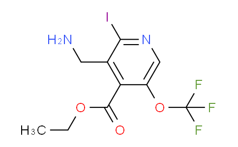AM154070 | 1805967-60-5 | Ethyl 3-(aminomethyl)-2-iodo-5-(trifluoromethoxy)pyridine-4-carboxylate