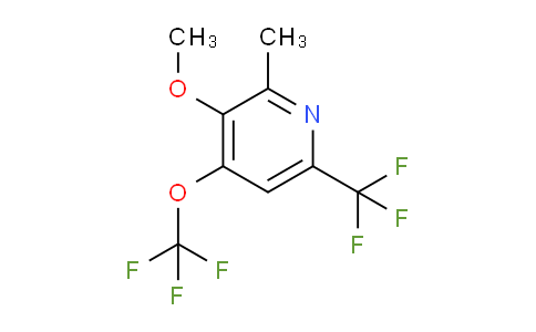 AM154073 | 1806232-89-2 | 3-Methoxy-2-methyl-4-(trifluoromethoxy)-6-(trifluoromethyl)pyridine