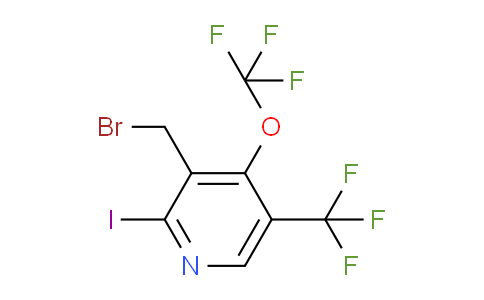 AM154079 | 1804626-18-3 | 3-(Bromomethyl)-2-iodo-4-(trifluoromethoxy)-5-(trifluoromethyl)pyridine