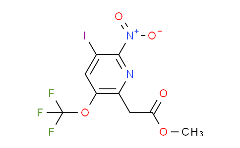 AM154082 | 1804840-88-7 | Methyl 3-iodo-2-nitro-5-(trifluoromethoxy)pyridine-6-acetate