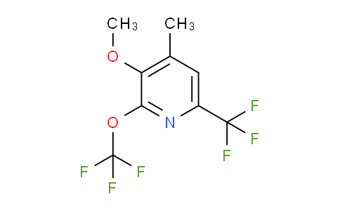 AM154083 | 1804008-92-1 | 3-Methoxy-4-methyl-2-(trifluoromethoxy)-6-(trifluoromethyl)pyridine