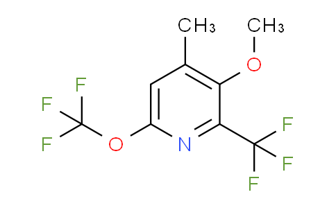 AM154086 | 1804866-47-4 | 3-Methoxy-4-methyl-6-(trifluoromethoxy)-2-(trifluoromethyl)pyridine