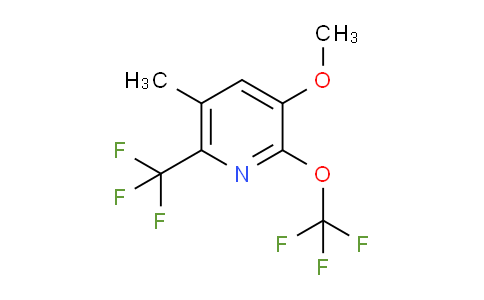 AM154087 | 1806175-53-0 | 3-Methoxy-5-methyl-2-(trifluoromethoxy)-6-(trifluoromethyl)pyridine