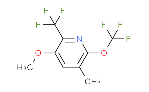 AM154089 | 1804747-44-1 | 3-Methoxy-5-methyl-6-(trifluoromethoxy)-2-(trifluoromethyl)pyridine