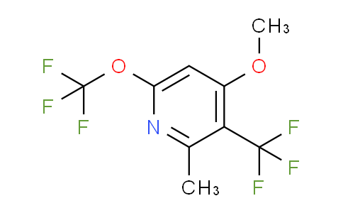 AM154094 | 1806175-63-2 | 4-Methoxy-2-methyl-6-(trifluoromethoxy)-3-(trifluoromethyl)pyridine