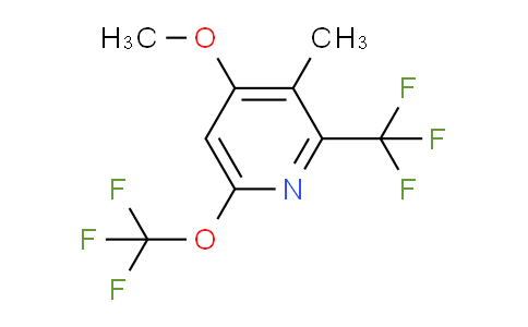 AM154100 | 1806150-20-8 | 4-Methoxy-3-methyl-6-(trifluoromethoxy)-2-(trifluoromethyl)pyridine