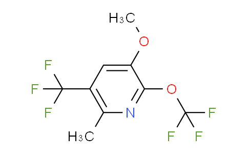 AM154103 | 1805125-86-3 | 3-Methoxy-6-methyl-2-(trifluoromethoxy)-5-(trifluoromethyl)pyridine