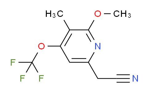 AM154107 | 1805125-93-2 | 2-Methoxy-3-methyl-4-(trifluoromethoxy)pyridine-6-acetonitrile