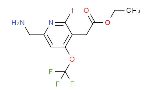 AM154108 | 1804362-93-3 | Ethyl 6-(aminomethyl)-2-iodo-4-(trifluoromethoxy)pyridine-3-acetate