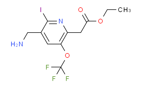 AM154114 | 1803965-31-2 | Ethyl 3-(aminomethyl)-2-iodo-5-(trifluoromethoxy)pyridine-6-acetate