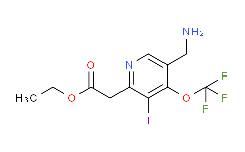 AM154123 | 1805019-37-7 | Ethyl 5-(aminomethyl)-3-iodo-4-(trifluoromethoxy)pyridine-2-acetate