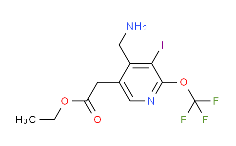AM154130 | 1806137-60-9 | Ethyl 4-(aminomethyl)-3-iodo-2-(trifluoromethoxy)pyridine-5-acetate