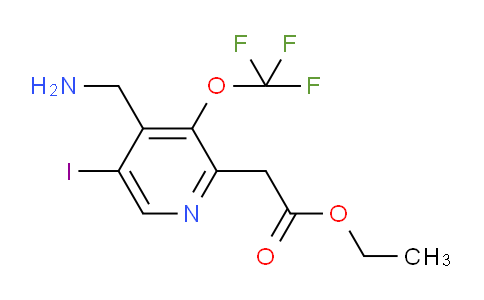 AM154133 | 1805019-46-8 | Ethyl 4-(aminomethyl)-5-iodo-3-(trifluoromethoxy)pyridine-2-acetate