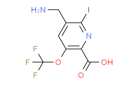 AM154135 | 1804779-67-6 | 3-(Aminomethyl)-2-iodo-5-(trifluoromethoxy)pyridine-6-carboxylic acid