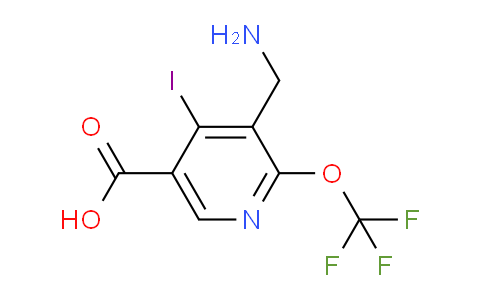 AM154136 | 1804369-66-1 | 3-(Aminomethyl)-4-iodo-2-(trifluoromethoxy)pyridine-5-carboxylic acid