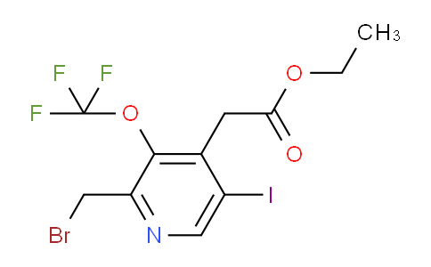 AM154142 | 1806177-55-8 | Ethyl 2-(bromomethyl)-5-iodo-3-(trifluoromethoxy)pyridine-4-acetate