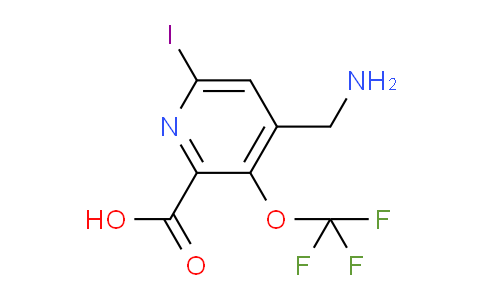 4-(Aminomethyl)-6-iodo-3-(trifluoromethoxy)pyridine-2-carboxylic acid