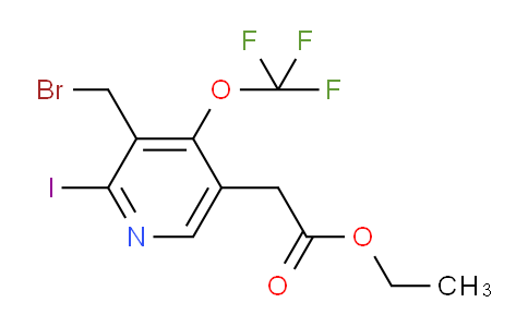 AM154152 | 1804629-69-3 | Ethyl 3-(bromomethyl)-2-iodo-4-(trifluoromethoxy)pyridine-5-acetate