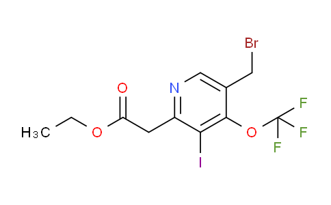 AM154159 | 1804863-62-4 | Ethyl 5-(bromomethyl)-3-iodo-4-(trifluoromethoxy)pyridine-2-acetate