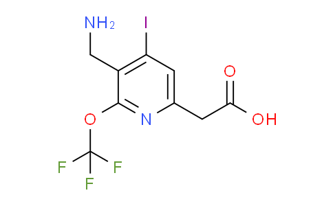 AM154165 | 1804838-24-1 | 3-(Aminomethyl)-4-iodo-2-(trifluoromethoxy)pyridine-6-acetic acid