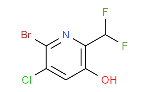 AM15417 | 1805087-99-3 | 2-Bromo-3-chloro-6-(difluoromethyl)-5-hydroxypyridine