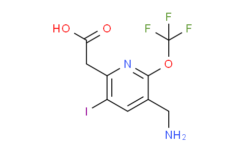 AM154170 | 1804774-53-5 | 3-(Aminomethyl)-5-iodo-2-(trifluoromethoxy)pyridine-6-acetic acid