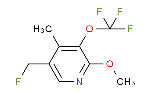 AM154174 | 1804642-36-1 | 5-(Fluoromethyl)-2-methoxy-4-methyl-3-(trifluoromethoxy)pyridine