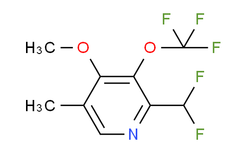 AM154183 | 1805118-83-5 | 2-(Difluoromethyl)-4-methoxy-5-methyl-3-(trifluoromethoxy)pyridine