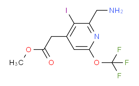 AM154189 | 1804624-86-9 | Methyl 2-(aminomethyl)-3-iodo-6-(trifluoromethoxy)pyridine-4-acetate
