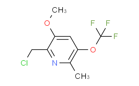 AM154200 | 1805097-09-9 | 2-(Chloromethyl)-3-methoxy-6-methyl-5-(trifluoromethoxy)pyridine