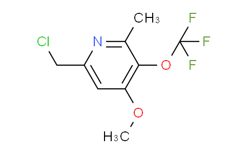 AM154203 | 1805080-29-8 | 6-(Chloromethyl)-4-methoxy-2-methyl-3-(trifluoromethoxy)pyridine