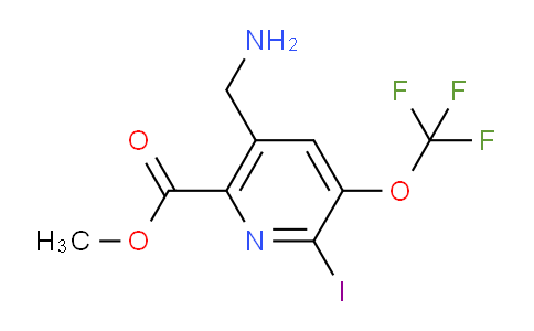 AM154205 | 1804777-46-5 | Methyl 5-(aminomethyl)-2-iodo-3-(trifluoromethoxy)pyridine-6-carboxylate