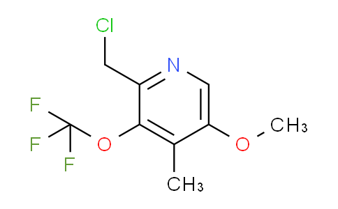 AM154207 | 1805097-14-6 | 2-(Chloromethyl)-5-methoxy-4-methyl-3-(trifluoromethoxy)pyridine