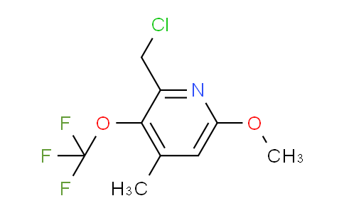 AM154209 | 1804351-73-2 | 2-(Chloromethyl)-6-methoxy-4-methyl-3-(trifluoromethoxy)pyridine