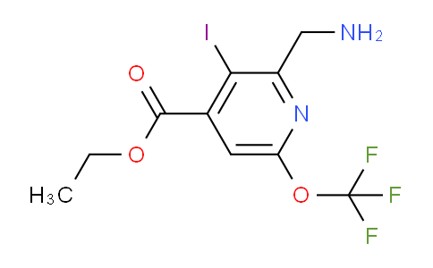AM154211 | 1804777-52-3 | Ethyl 2-(aminomethyl)-3-iodo-6-(trifluoromethoxy)pyridine-4-carboxylate