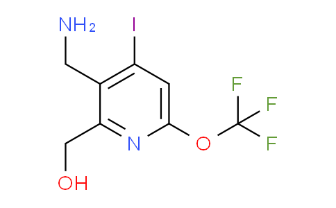3-(Aminomethyl)-4-iodo-6-(trifluoromethoxy)pyridine-2-methanol
