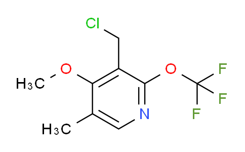 AM154216 | 1806232-77-8 | 3-(Chloromethyl)-4-methoxy-5-methyl-2-(trifluoromethoxy)pyridine