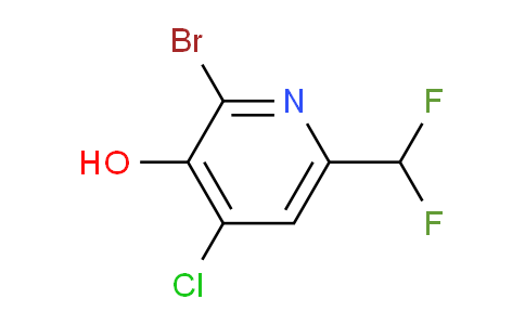 AM15422 | 1805235-04-4 | 2-Bromo-4-chloro-6-(difluoromethyl)-3-hydroxypyridine