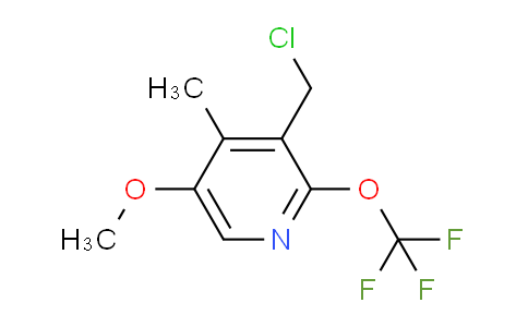 3-(Chloromethyl)-5-methoxy-4-methyl-2-(trifluoromethoxy)pyridine