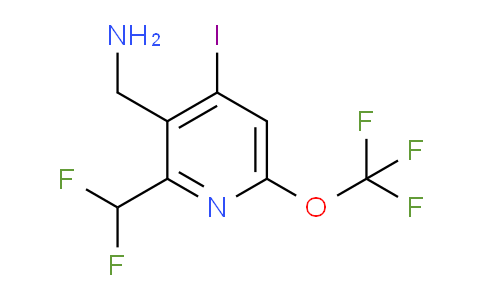 AM154225 | 1805969-98-5 | 3-(Aminomethyl)-2-(difluoromethyl)-4-iodo-6-(trifluoromethoxy)pyridine