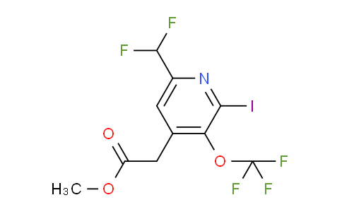 AM154227 | 1804918-17-9 | Methyl 6-(difluoromethyl)-2-iodo-3-(trifluoromethoxy)pyridine-4-acetate