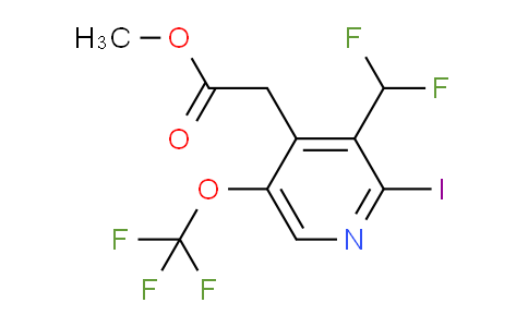 AM154228 | 1804440-54-7 | Methyl 3-(difluoromethyl)-2-iodo-5-(trifluoromethoxy)pyridine-4-acetate