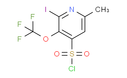 AM154240 | 1804347-53-2 | 2-Iodo-6-methyl-3-(trifluoromethoxy)pyridine-4-sulfonyl chloride