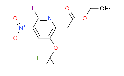 AM154241 | 1804775-92-5 | Ethyl 2-iodo-3-nitro-5-(trifluoromethoxy)pyridine-6-acetate