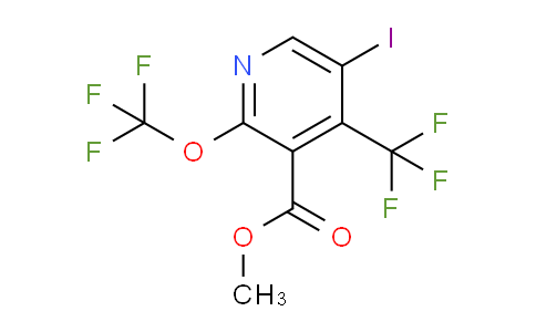 AM154247 | 1806188-92-0 | Methyl 5-iodo-2-(trifluoromethoxy)-4-(trifluoromethyl)pyridine-3-carboxylate