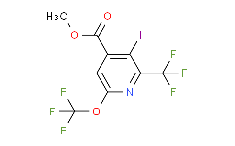 AM154248 | 1806747-78-3 | Methyl 3-iodo-6-(trifluoromethoxy)-2-(trifluoromethyl)pyridine-4-carboxylate